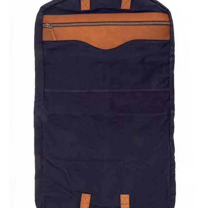 Mission Mercantile Leather Goods – Engroshandel Dragtpose – Kampagne Voksbehandlet lærred Tøjpose14