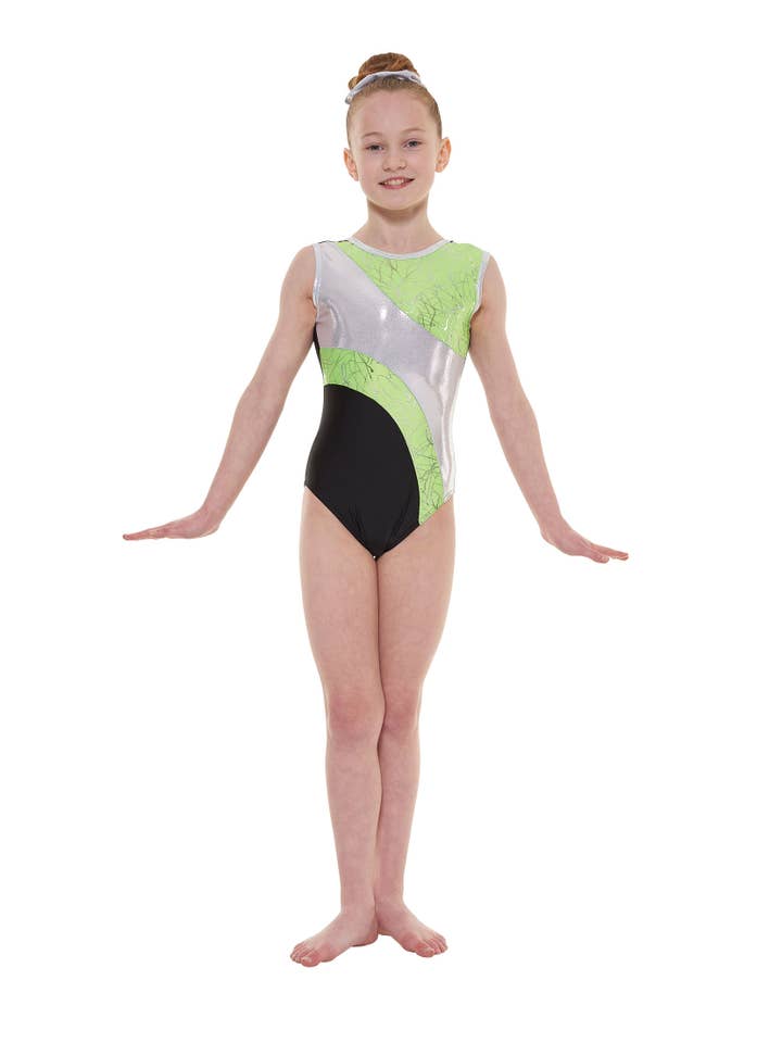 Tappers & Pointers Dancewear LTD - Wholesale Leotard - Kids - Gymnastics leotard in a combination of nylon lycra1