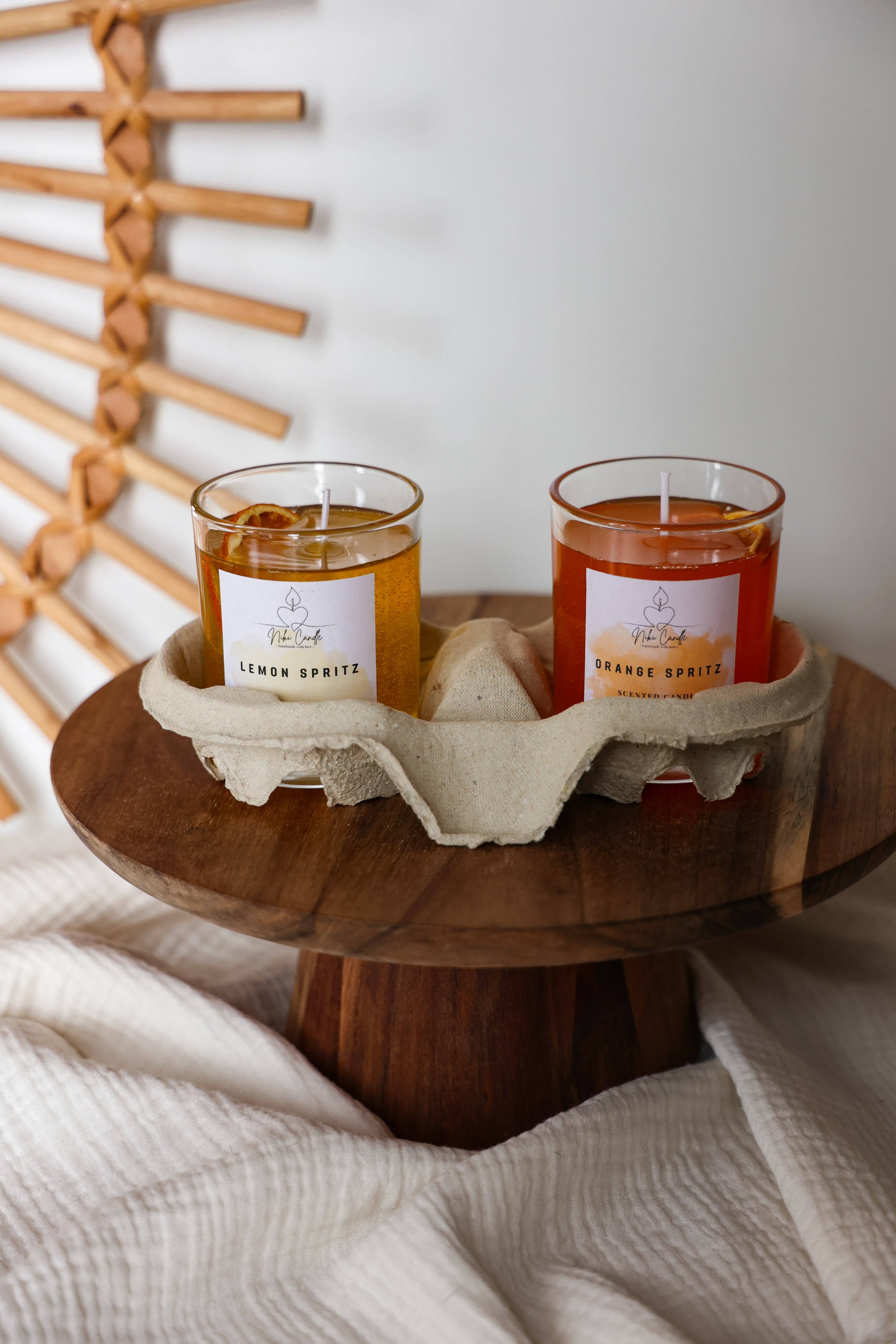 Niki Candle - Wholesale Jar/Filled Candle - Lemon Spritz6