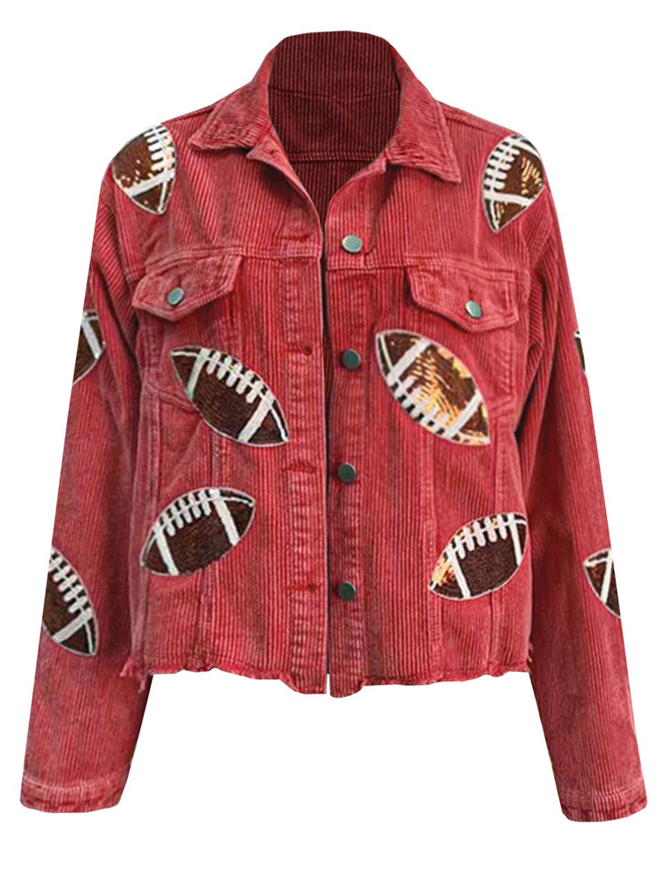 HIDDENBRAND - Wholesale Jacket - Women's - Boyfriend Oversized Corduroy Jacket2