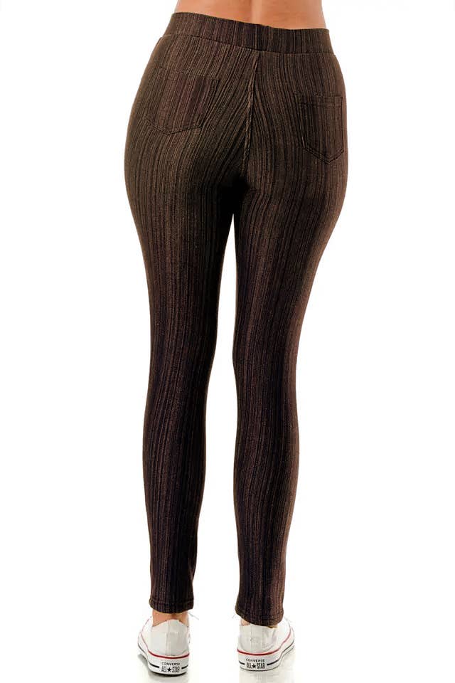 Color 5 - Wholesale Pants - Women's - Winter fur lined  warm skinny jegging pants with pockets12