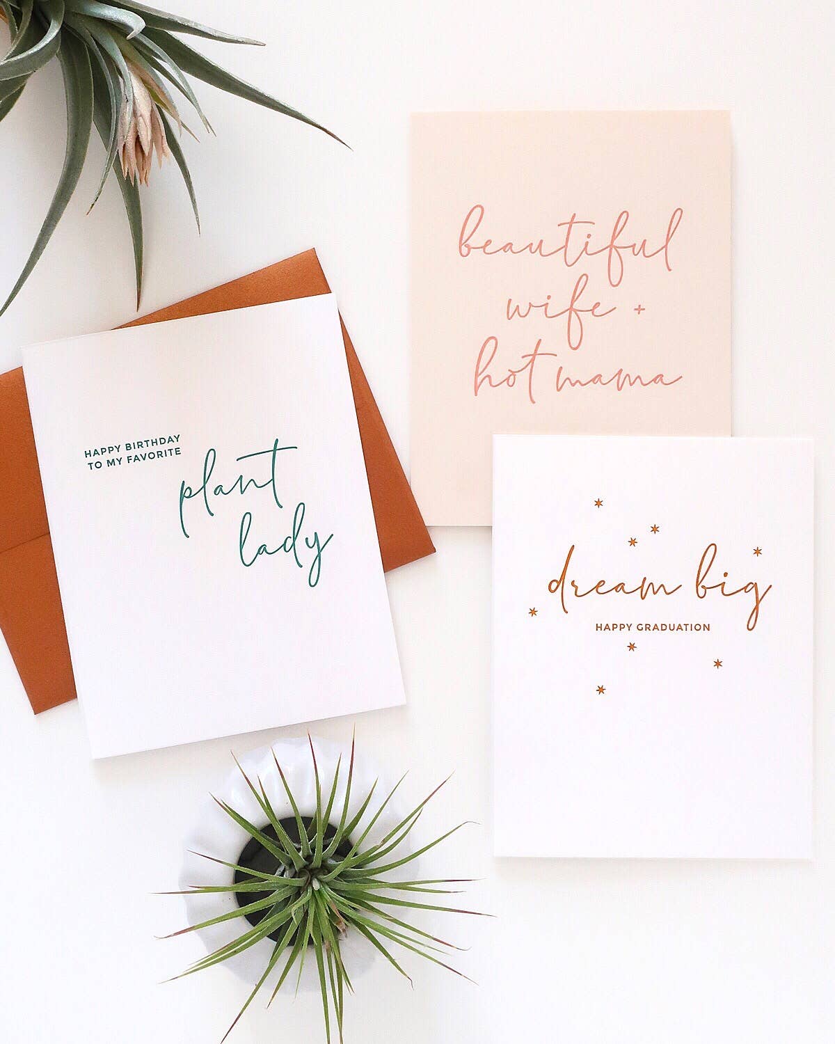 Missive - Wholesale Graduation Card - Dream Big Letterpress Graduation Card2