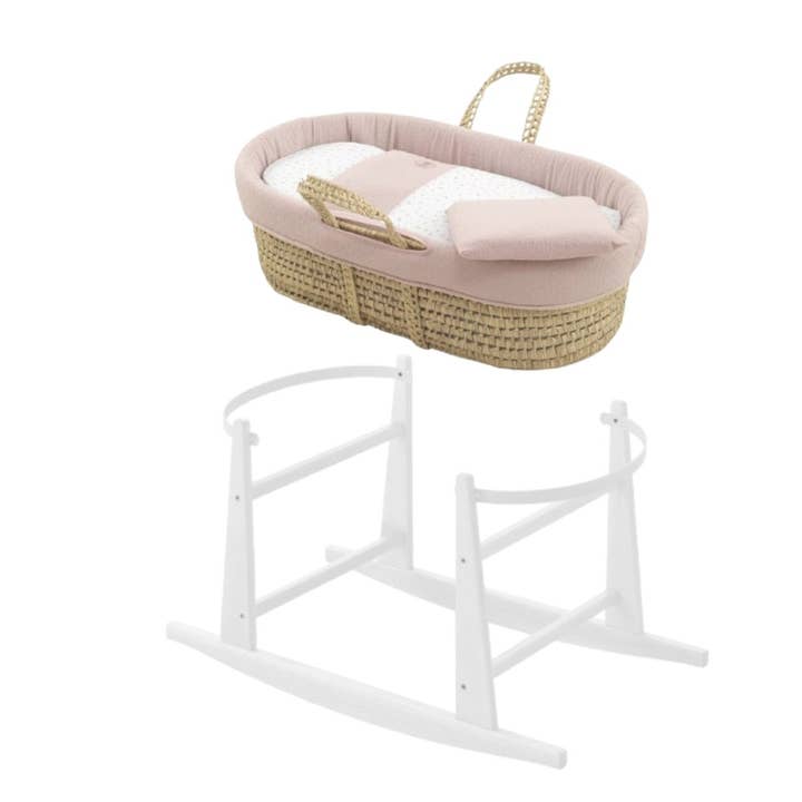 Moises Palma Matelassé M.bco Plumeti Rose/Bco 39 x 80 x 61 pour la vente par Cambrass