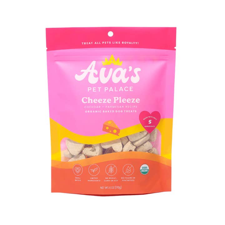 Jojo Modern Pets – wholesale Pet treats – Dog – Ava's Pet Palace Organic Baked Dog Treats - Cheeze Pleeze