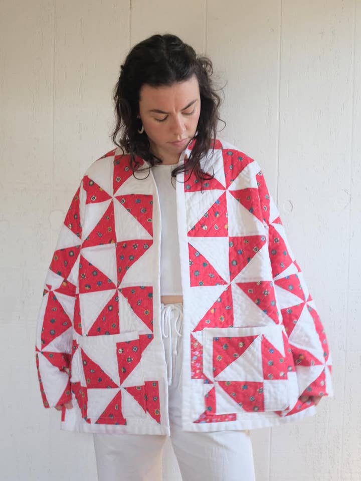 Reclaim Creative - Wholesale Coat - Women's - Quilt Coat | Short Length - Assorted Quilts2