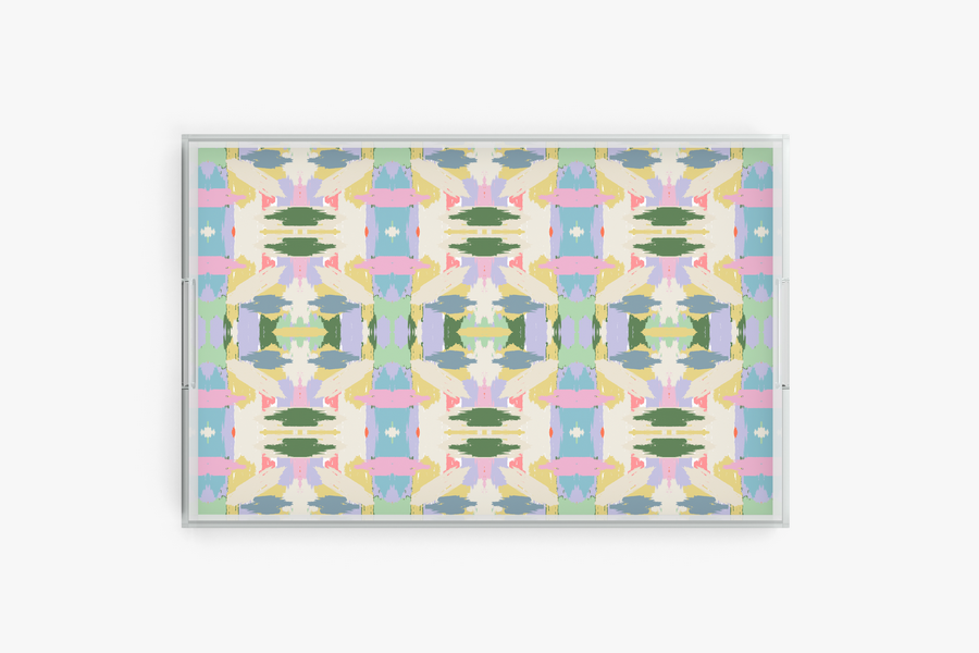 Clairebella Personalized Gifts & Pillows - Wholesale Decorative Tray - Mila Acrylic Tray | Acrylic Tray | Dinner Table Trays2