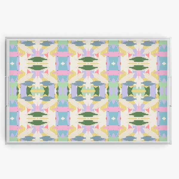 Clairebella Personalized Gifts & Pillows - Wholesale Decorative Tray - Mila Acrylic Tray | Acrylic Tray | Dinner Table Trays2