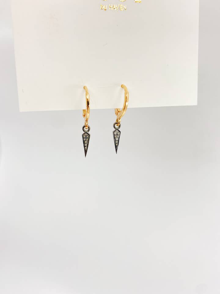 Mini Diamond Spike Øreringe for engroshandel hos muse by haven