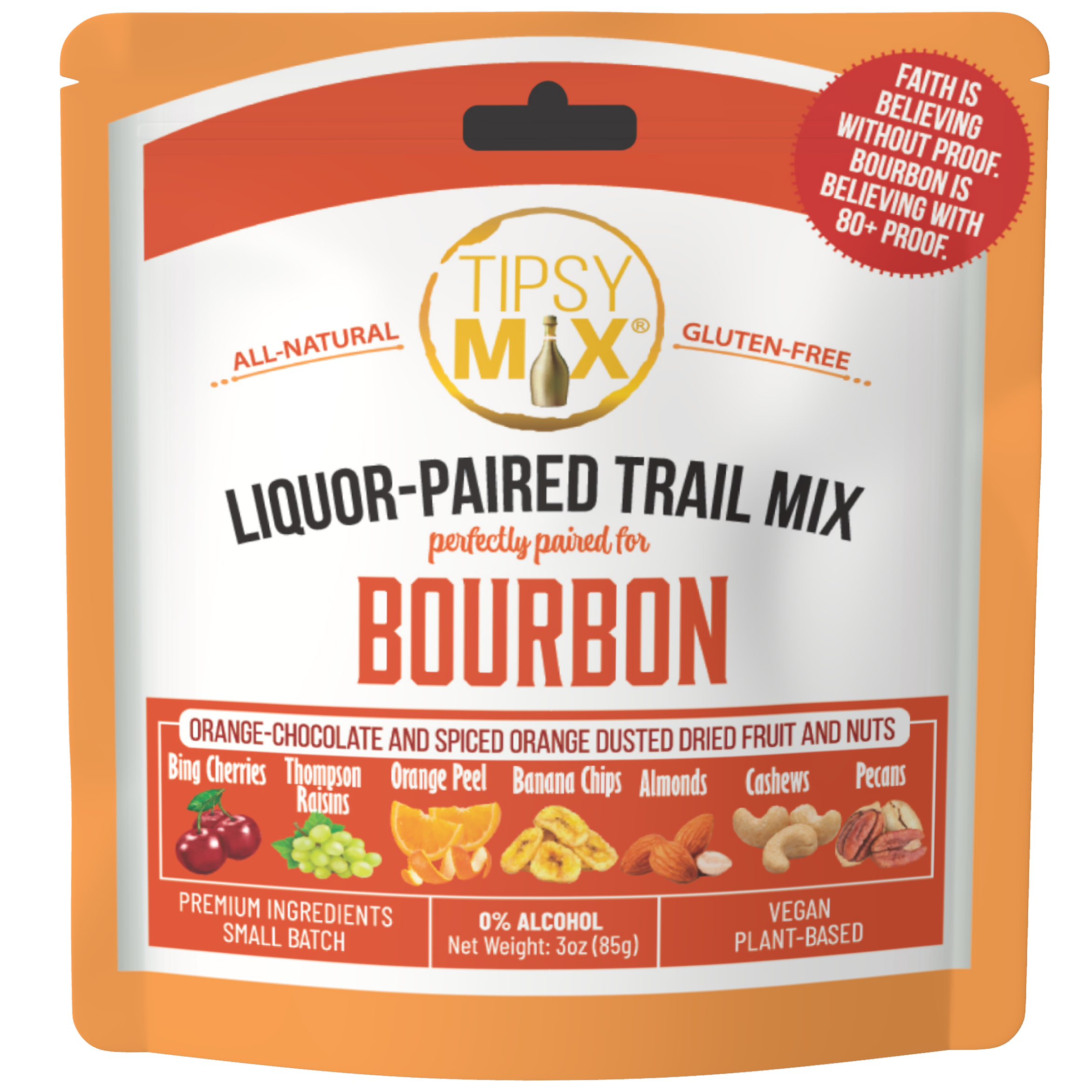 Tipsy Mix - Wholesale Trail Mix - 12. Wine & Liquor Paired Trail Mix MIXED CASE OF 611