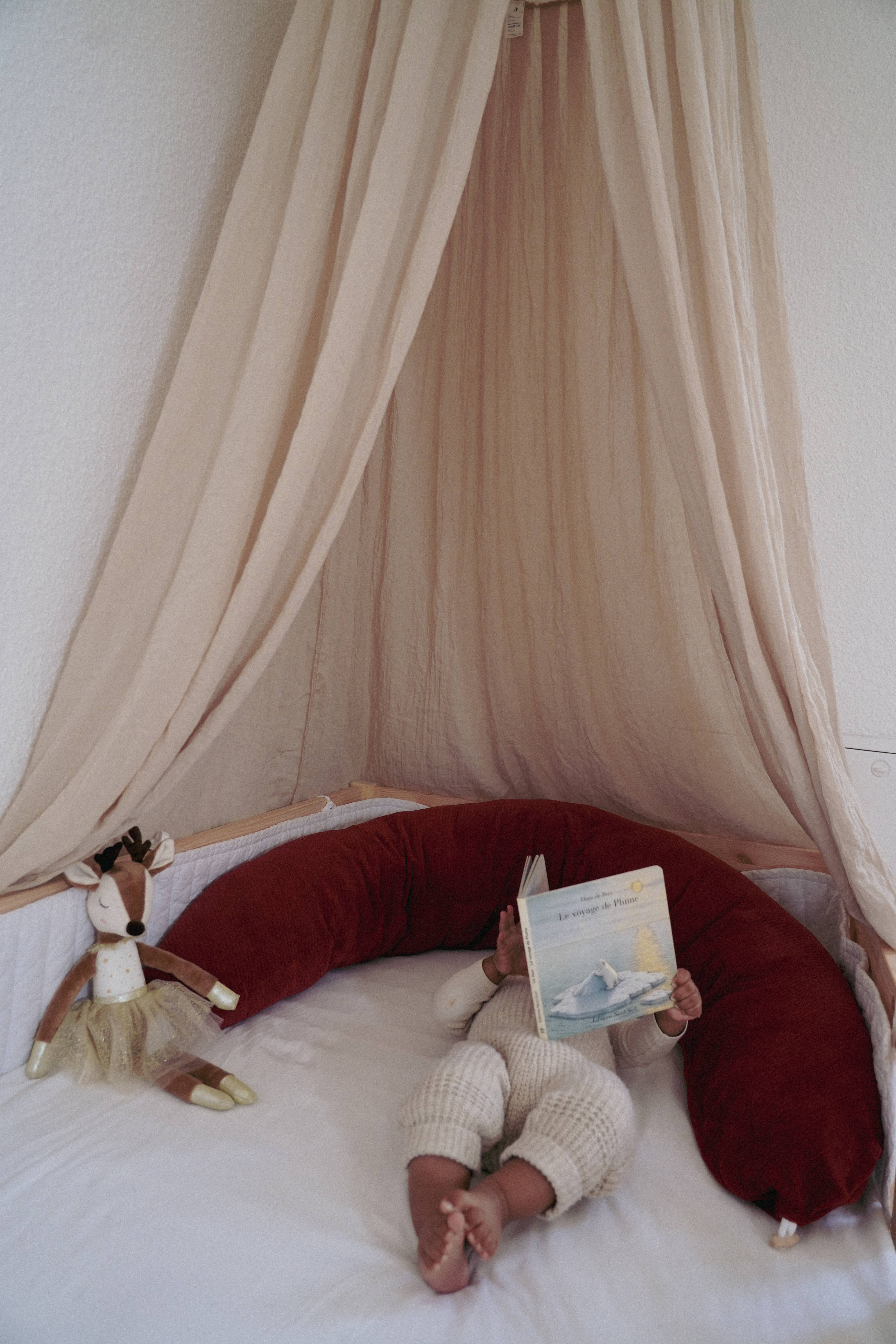 HOBEA-Germany GmbH - Wholesale Nursing Pillow/Pad - Maternity - Cover for nursing pillow corduroy dark red0