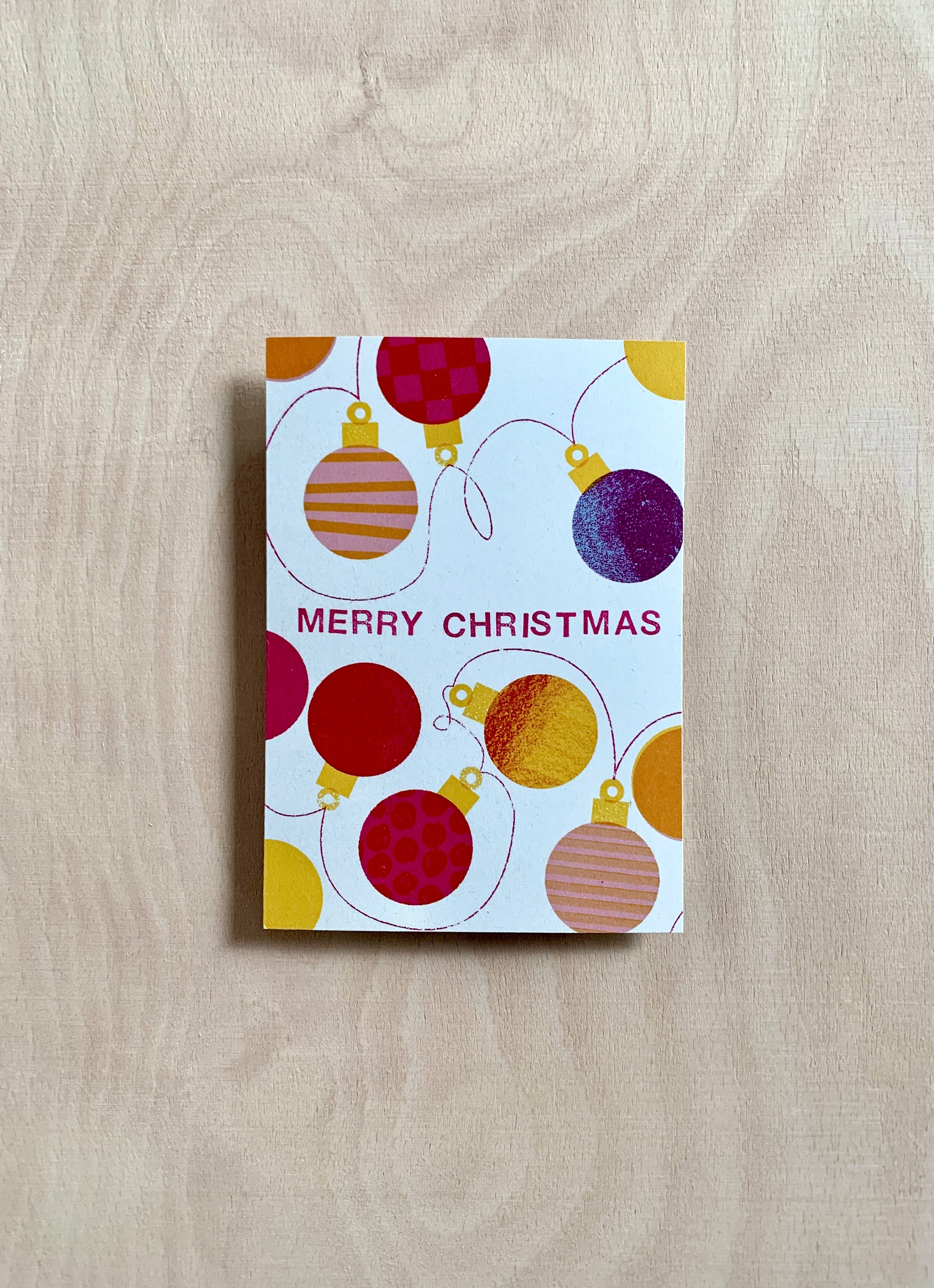 jungwiealt - Wholesale Christmas Card - Christmas Bulbs Postcard DIN A62