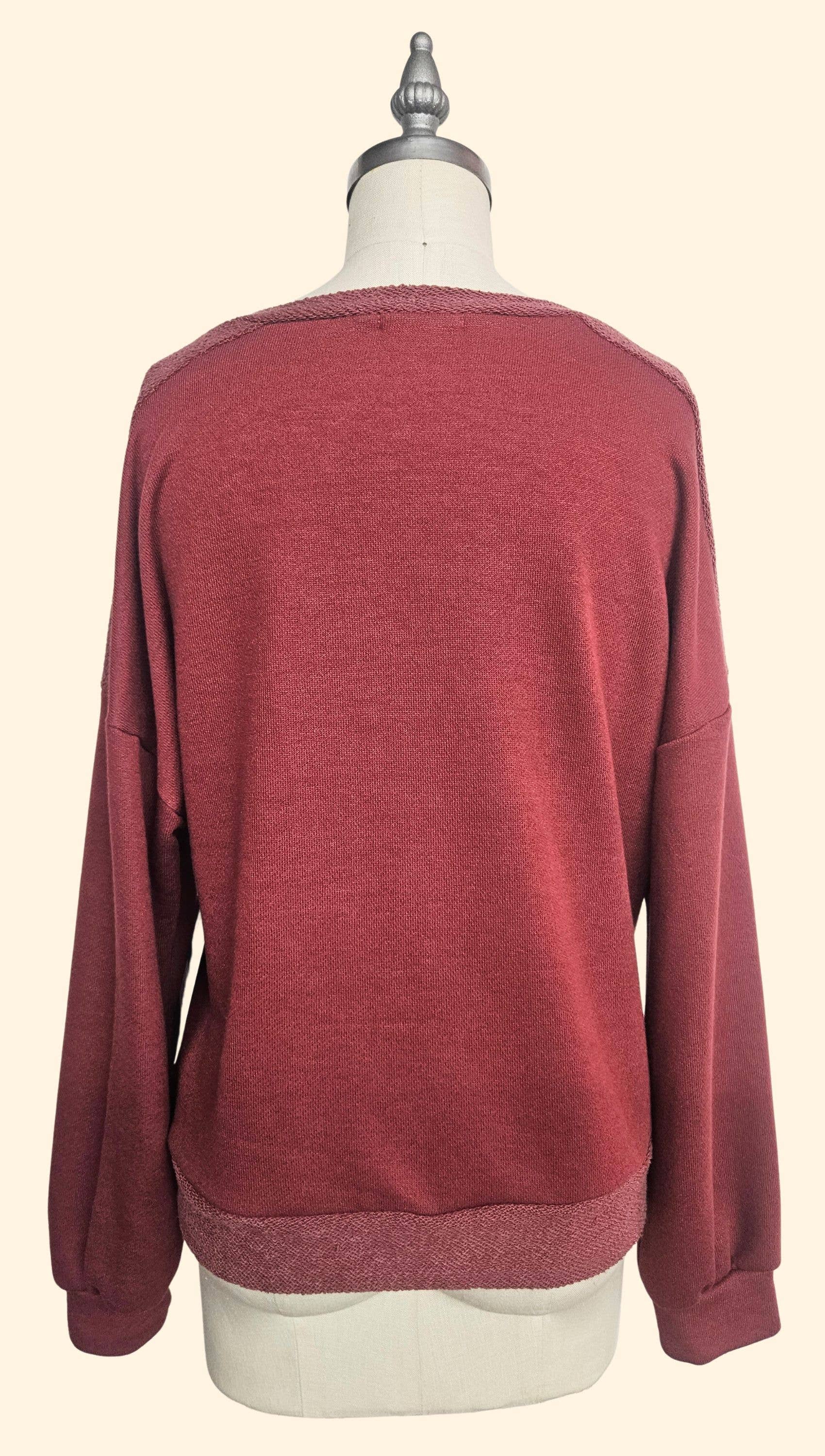 P.S Kate - Wholesale Sweatshirt - Women's - Long sleeve Pullover 72605