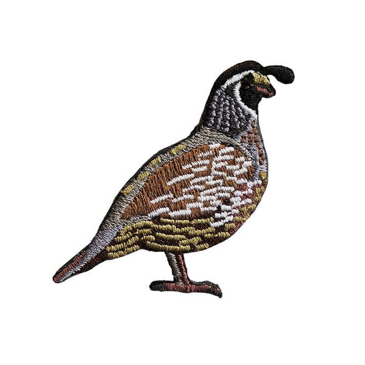 California Quail Patch for wholesale by Bird Collective