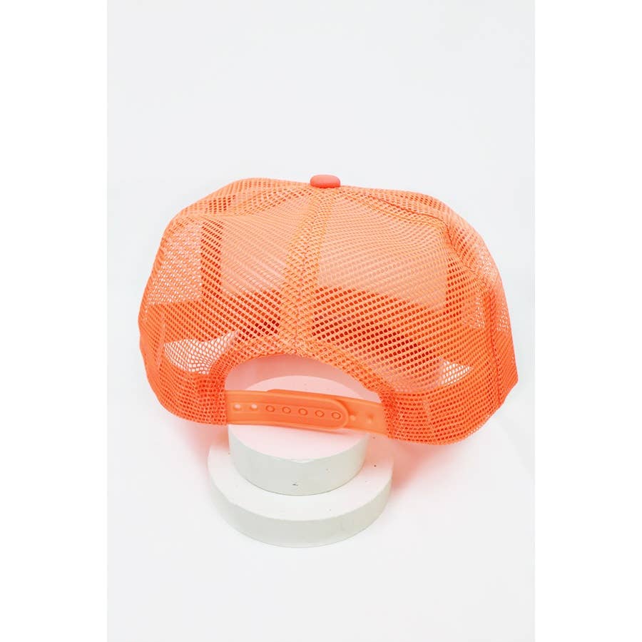 Love and Repeat - Wholesale Trucker Hat - Unisex - Neon Colors Foam Solid Two Tone Trucker Hat3