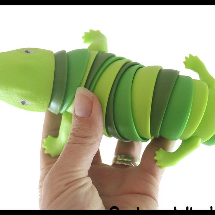 Curious Minds Toys - Wholesale Fidget toy – Kids - 1 Alligator Wiggle - Gator Crocodile Reptile Large2
