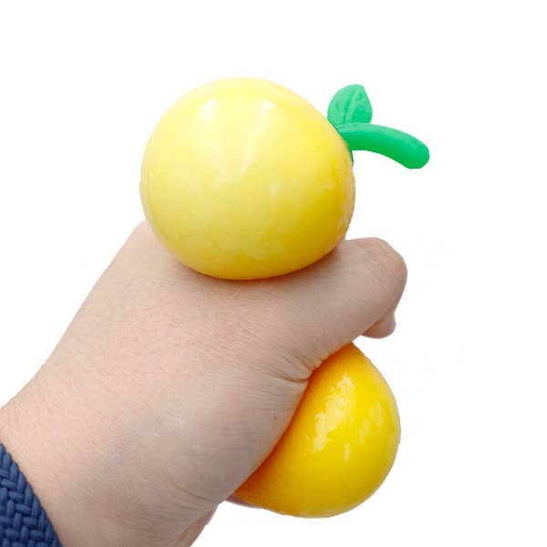 Cap Zone – wholesale Squishy toy – Kids & Baby – Pear Stretchy Pull Squish Soft Silicone Slime Filled Squishy