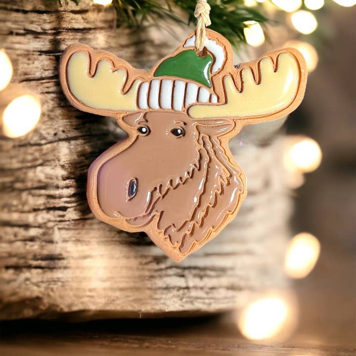 Little Clay Hen - Wholesale Ornament - Moose Artisanally Crafted Ornament 2