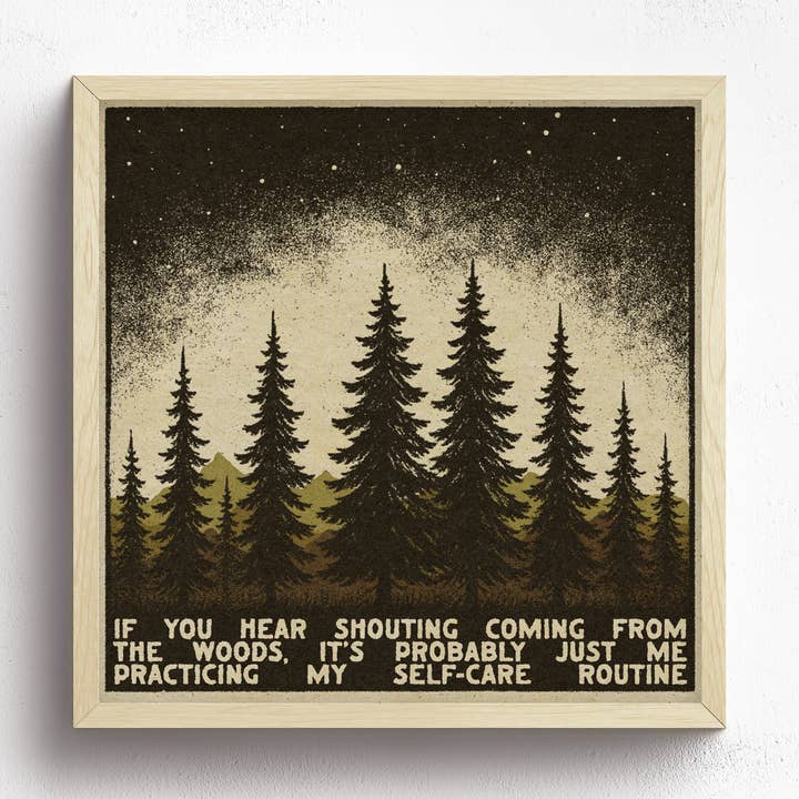 If You Hear Shouting Art Print for wholesale by SheeleyCo