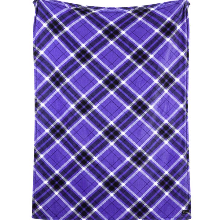 Ny! Lavendel Tæppe. Hold jer varme med vores Lavendel Farve Tartan Design. for engroshandel hos Angel Herrero Meléndez - Marca: HUELLITAS INFINITAS
