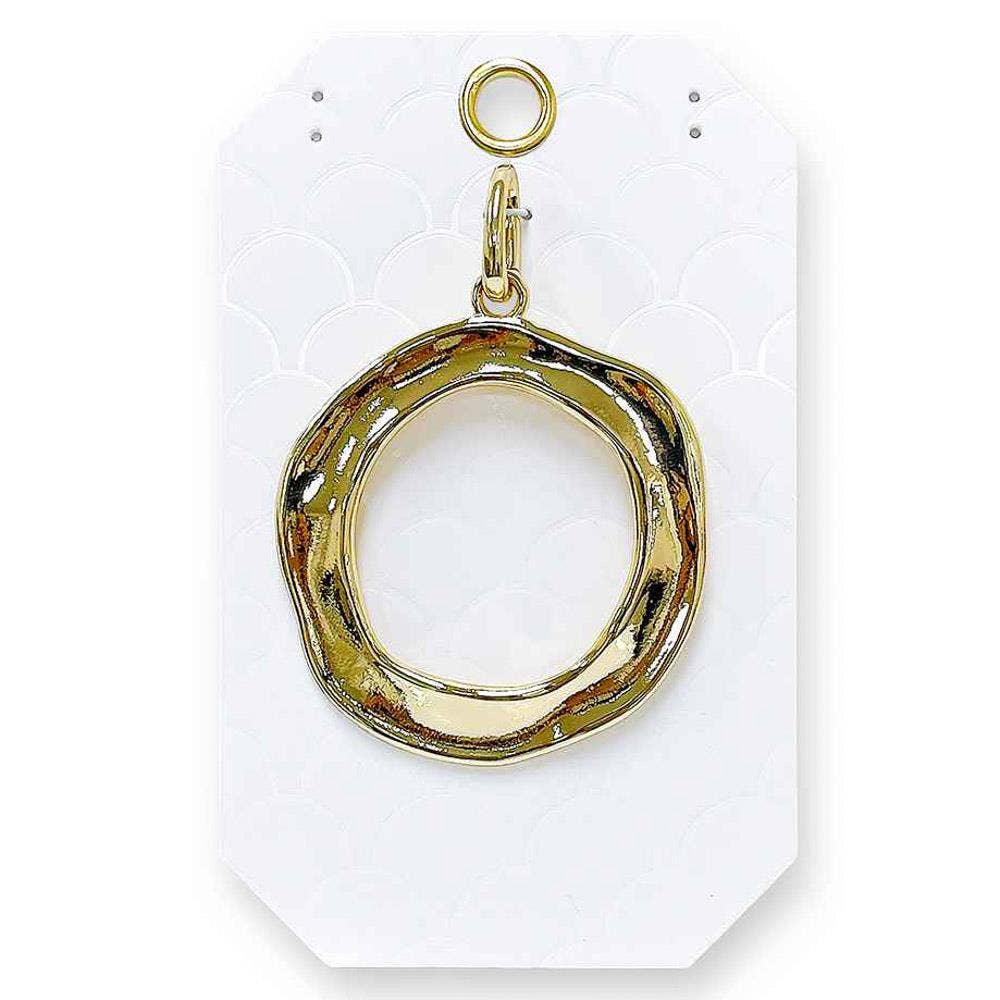 GD Metal Organic Charm GK-1107 for wholesale on Faire0