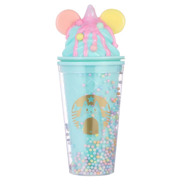 Bewaltz - Wholesale Insulated Mug/Tumbler - Candy Dots Soft Serve Sundae Tumbler - Mint1