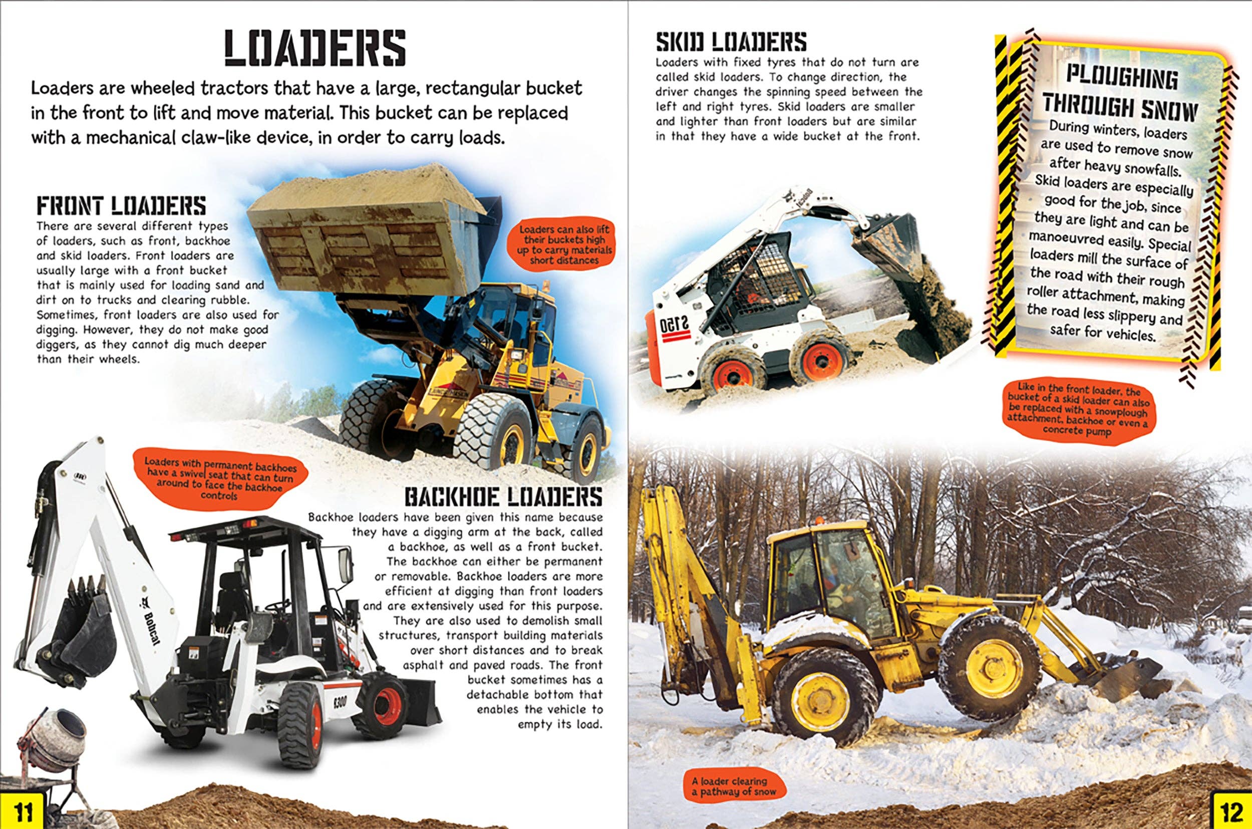 Robert Frederick Ltd – wholesale Reference book – Discover Diggers - Children's Reference Book1