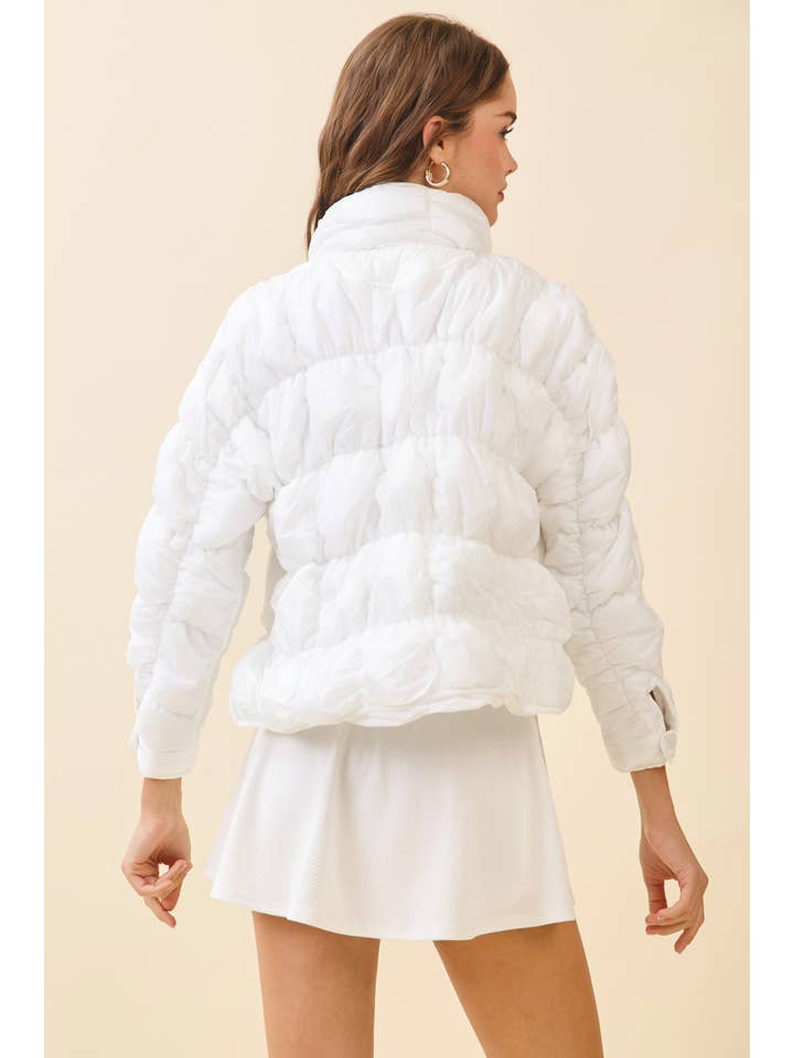 TCEC - Wholesale Puffer Jacket - Women's - CJ6616-Light Weight Quilted Puffer Jacket3