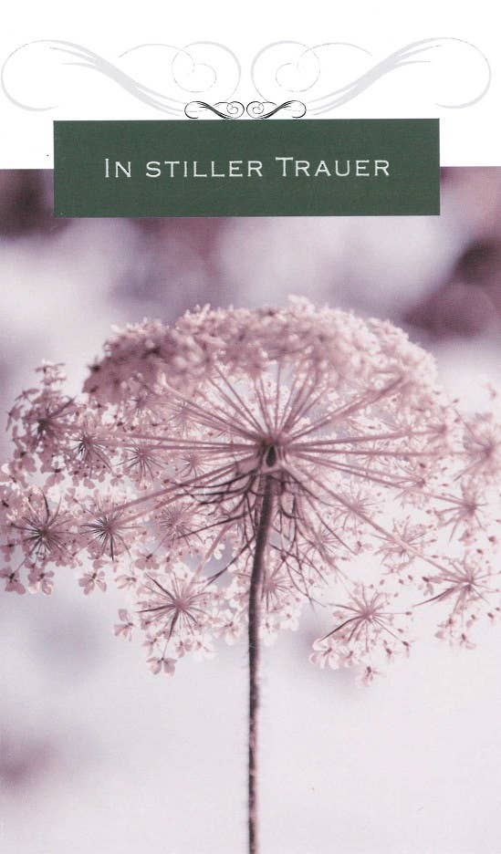 Michel-Verlag GmbH - Venta al por mayor Tarjeta de condolencias - Tarjeta de condolencias elegante y barata0