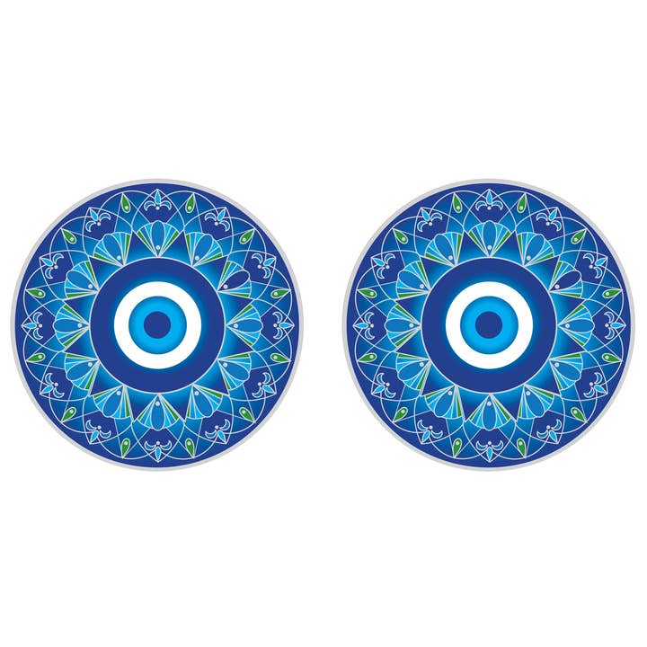 Sollys Blue Eye Mandala for engroshandel hos Illumination Mandalas