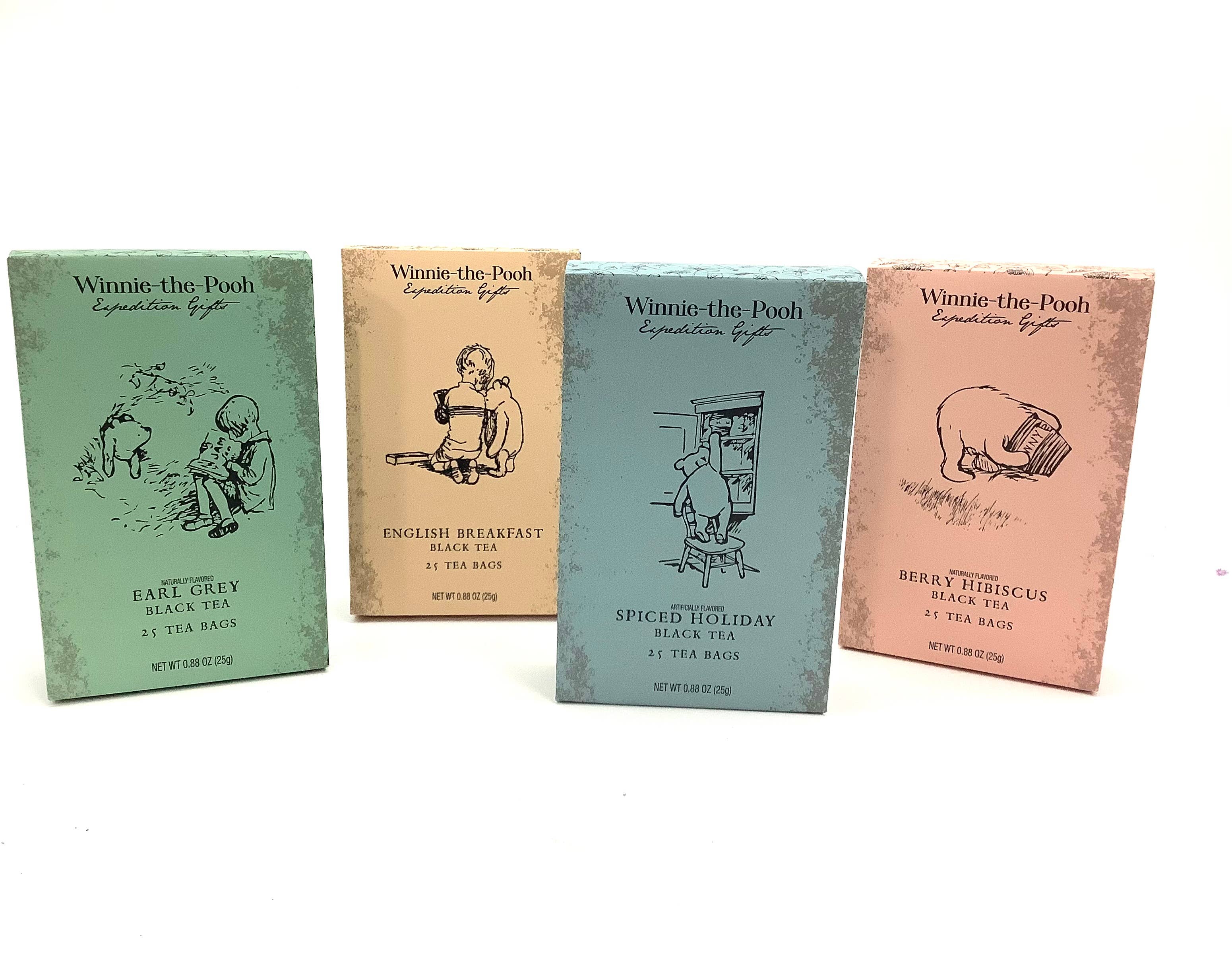 All Little Cute Things - Wholesale Tea Bags - Winnie the Pooh adventures Assortment of Tea Boxes0