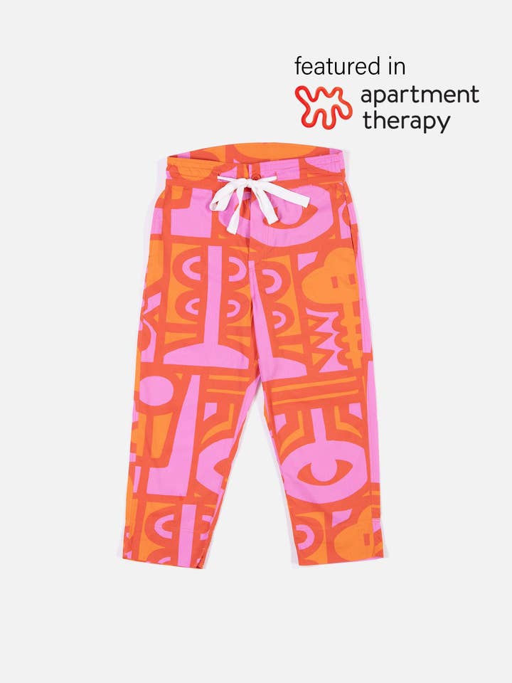 Irregular Sleep Pattern - Wholesale Pants – Women's - Chameleon High Waisted Trousers in Cayenne0