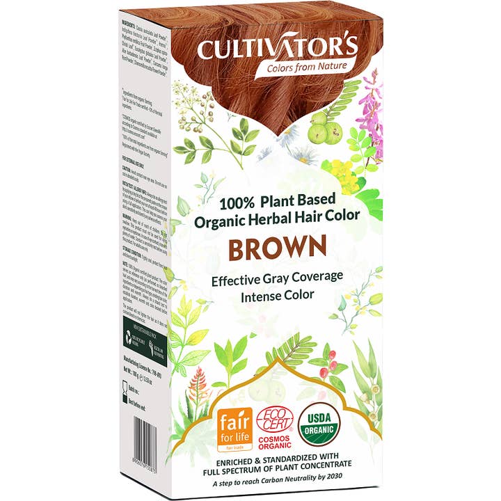 Bionature - Wholesale Hair Dye - Cultivator's Organic Golden Chestnut Dye 100 gr. Ecocert1