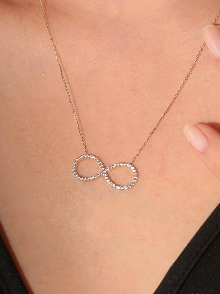 Infinity Necklace for wholesale by Gider Jewelry