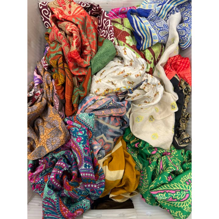 Gardenbelle Shop - Wholesale Drawstring Bag - Unisex - Assorted Recycled Silk Drawstring Eco Gift Bag RetailÂ