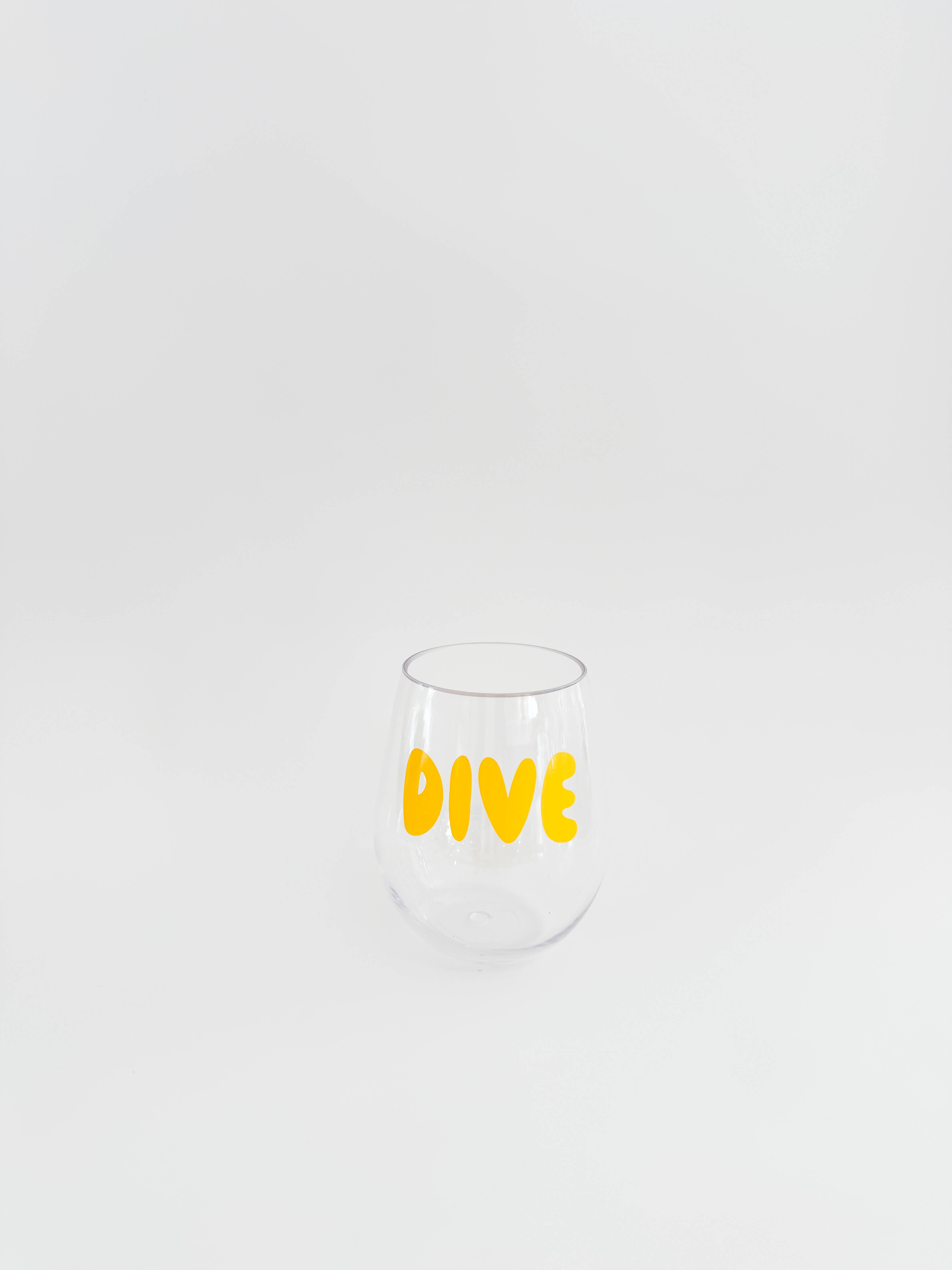 Everything Labeled | Coastal & Custom Drinkware - Wholesale Wine Glass - Poolside Acrylic Wine Glasses | Summer Gift for Pool Lovers 6