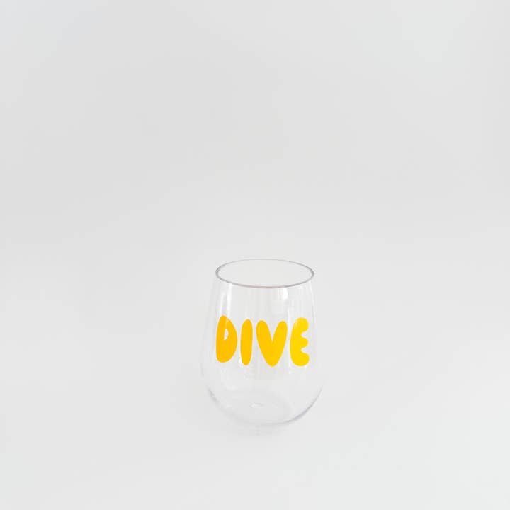 Everything Labeled | Coastal & Custom Drinkware - Wholesale Wine Glass - Poolside Acrylic Wine Glasses | Summer Gift for Pool Lovers 6