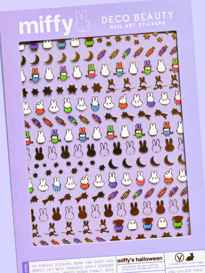 Nail Art Stickers - MIFFY'S HALLOWEEN for wholesale by Deco Beauty