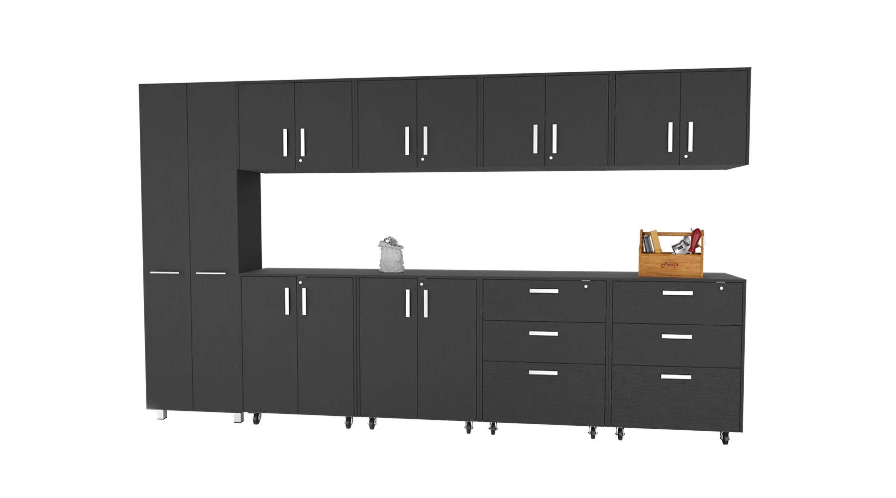 Black Dayton Garage Set for wholesale on Faire1