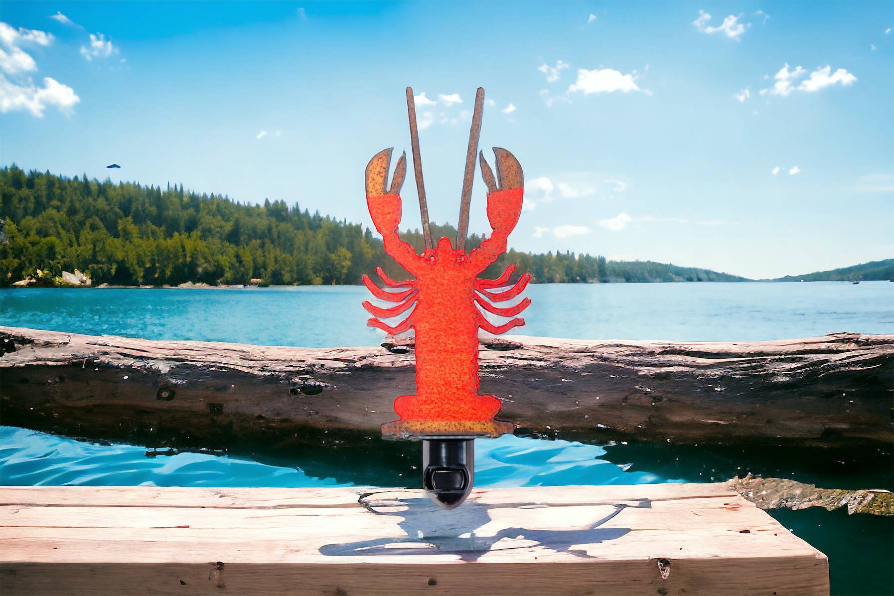 Whimsies - Vendita all'ingrosso Luci notturne - Aragosta Nautical Nightlight oceano regali spiaggia ecologica