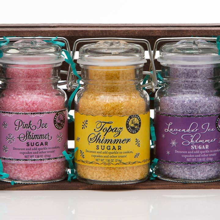 Pepper Creek Farms - Vendita all'ingrosso Zucchero - Vivid Shimmer Zuccheri Regalo Cassa 52,7 oz