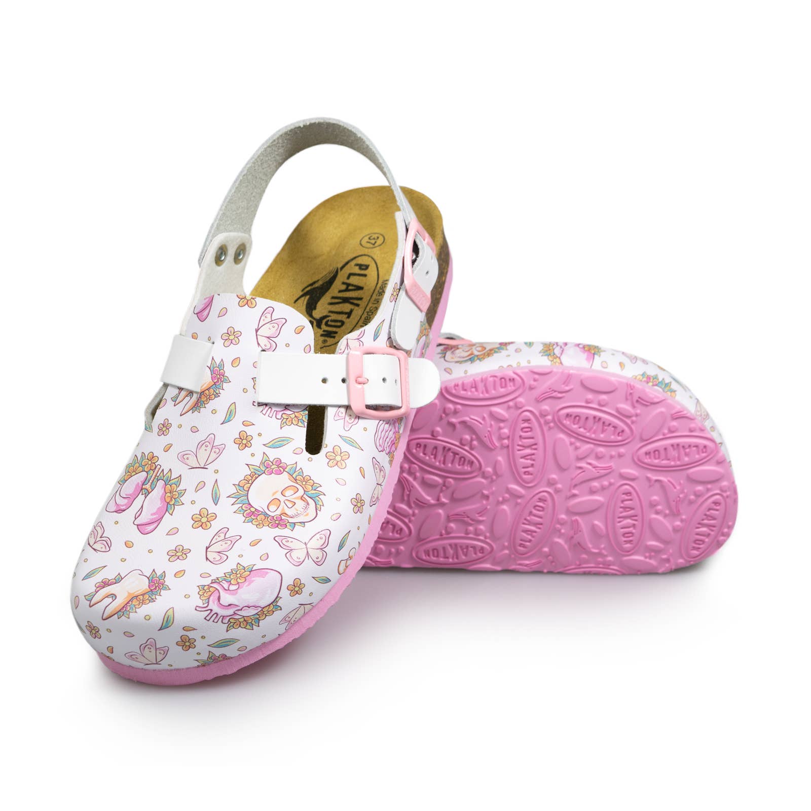 Haikon Hada (Calzame, Alster Komfort, Timoni) - Vendita all'ingrosso Zoccoli - Donna - Zoccoli Human stampati per professionisti della salute2