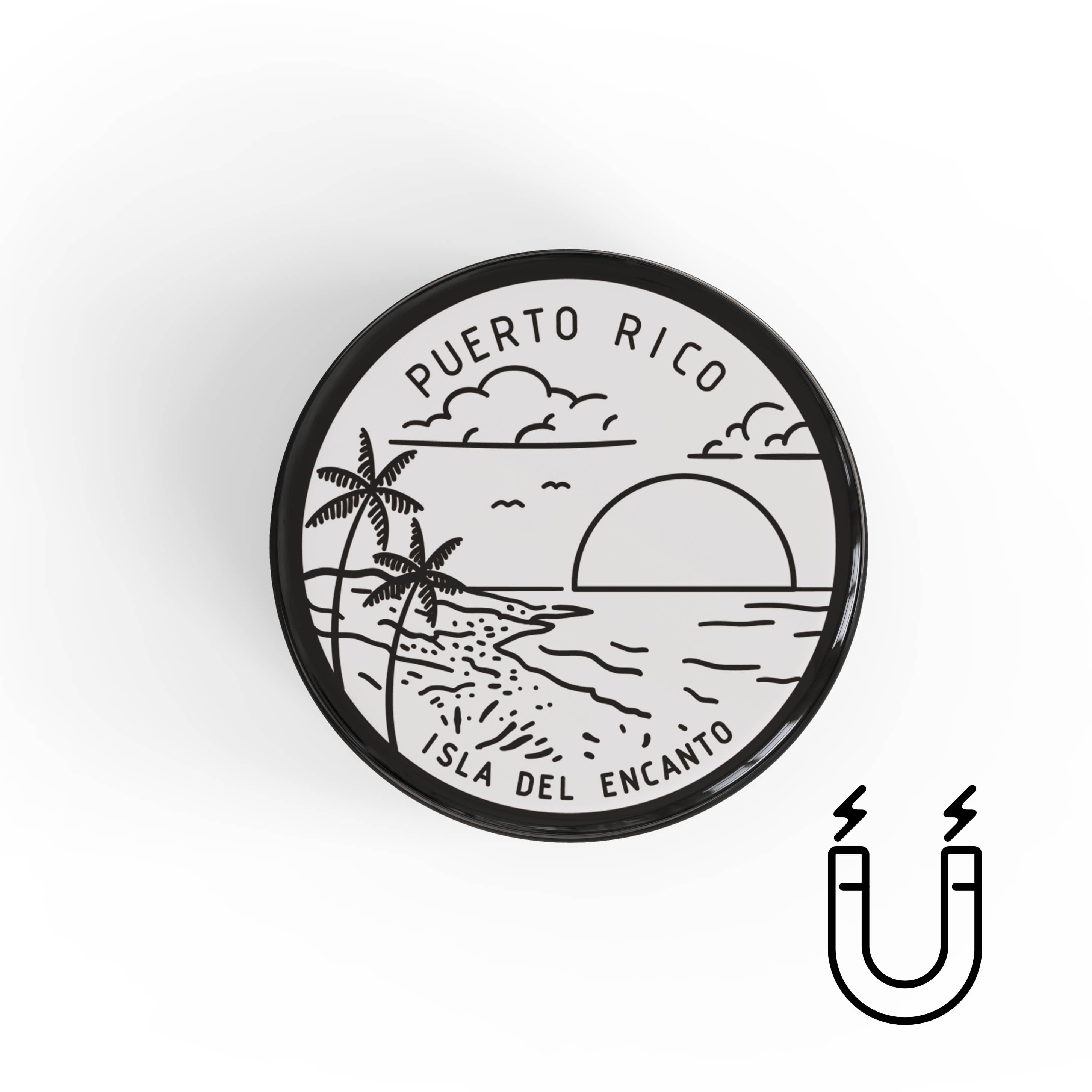 Albion Mercantile Co. - Wholesale Magnet - Puerto Rico Magnet0