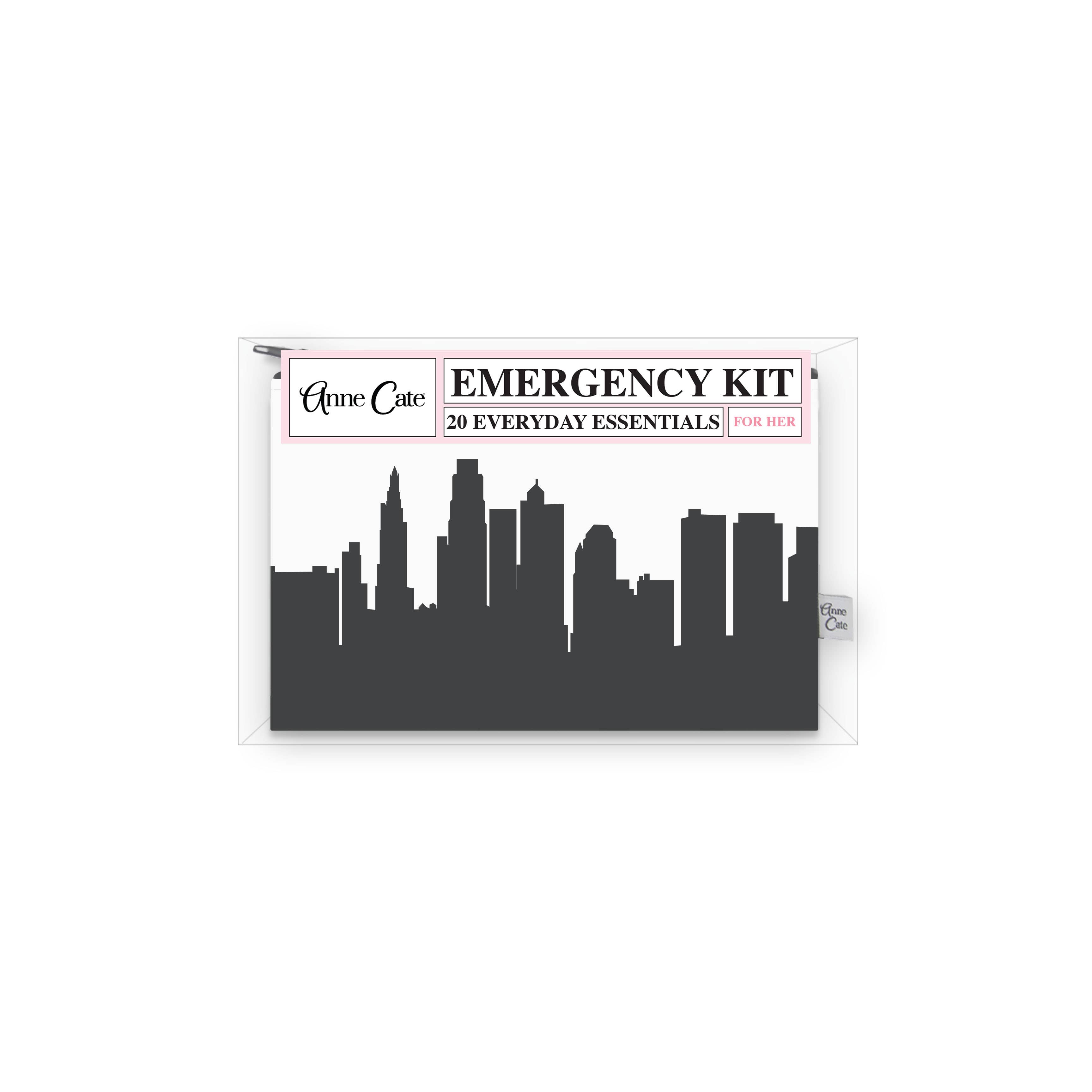 Anne Cate – wholesale Travel set – Skyline Mini Wallet Emergency Kit - For Her36