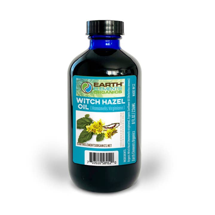 Witch Hazel Oil (100% Organic) for wholesale by Earth Elements Organics