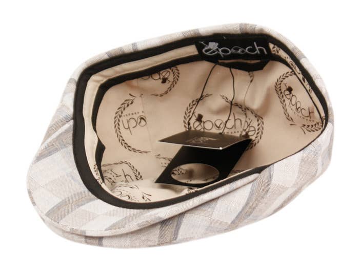 Epoch hats - Wholesale Newsboy/Schoolboy Hat - Unisex - Cotton Slim Fit Six Panel Check Ivy Cap3