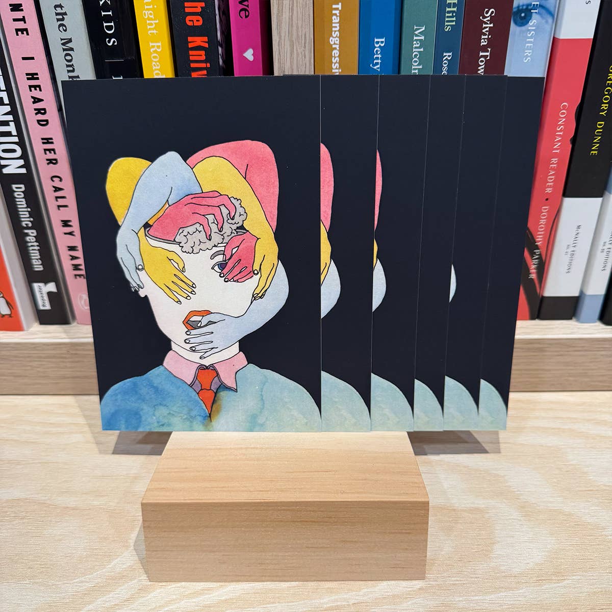 50 Watts - Wholesale Postcard - Postcard - vintage psychedelic textbook illustration2