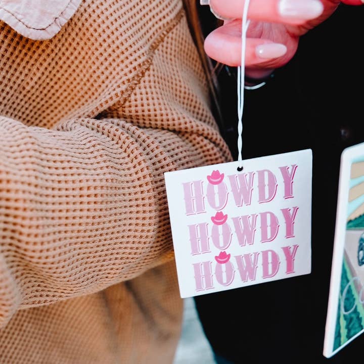The Front Porch Label - Wholesale Luchtverfrisser voor in de auto - Dames - Howdy Howdy Howdy luchtverfrisser4