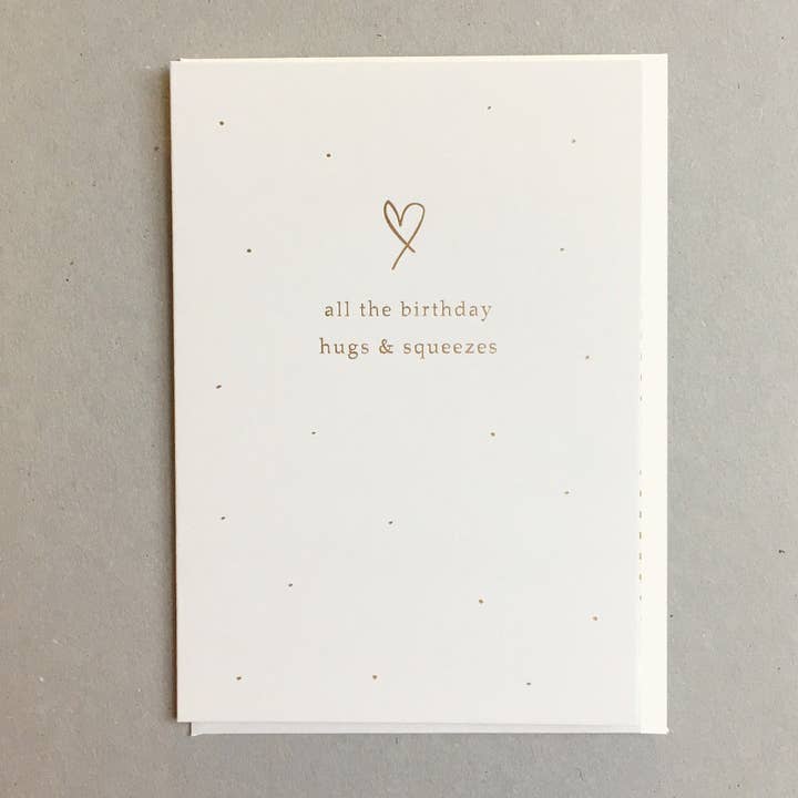 All The Birthday Hugs & Squeezes SPA06 for wholesale by Megan Claire