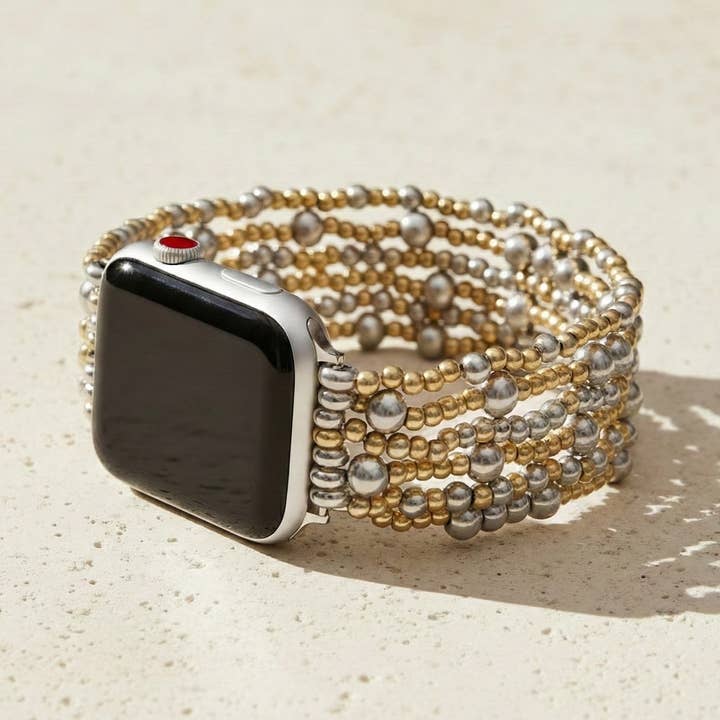 Eternal Glow Stretch Apple Watch Strap for wholesale by Cape Diablo