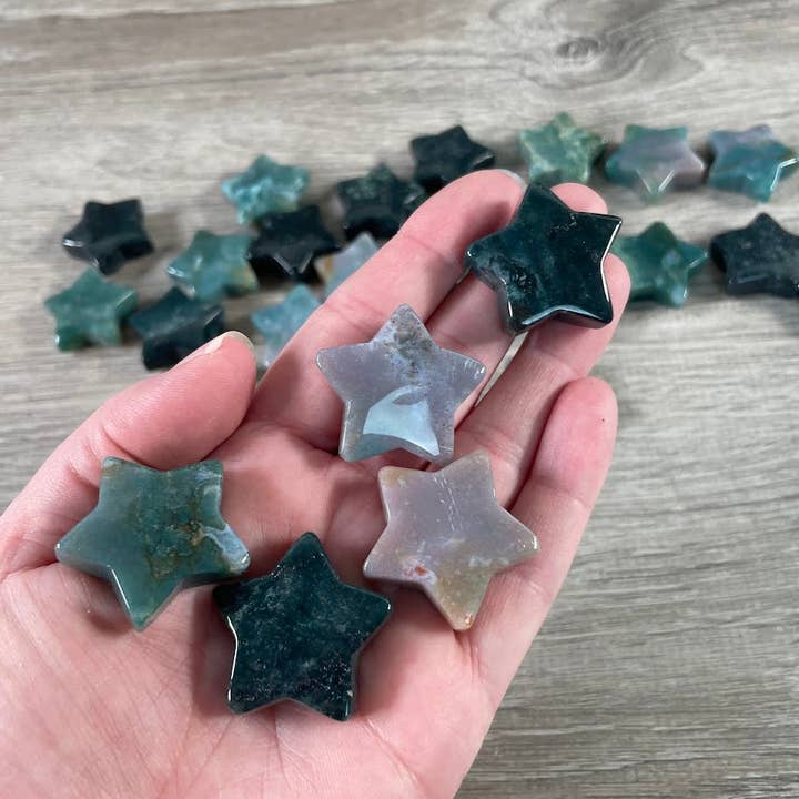Keystone Crystals - Wholesale Spiritual Stone/Crystal - Wholesale Crystal Pocket Stars – Carved Gemstone Stars1